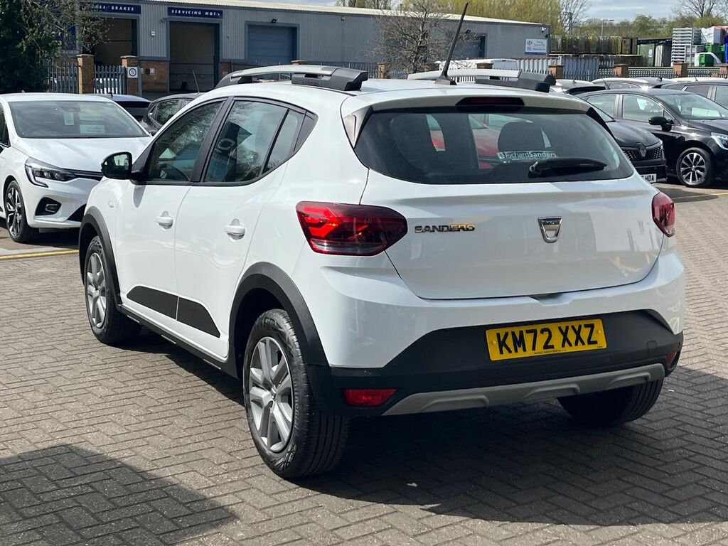 Dacia Sandero Stepway Hatchback Comfort KM72XXZ White #5