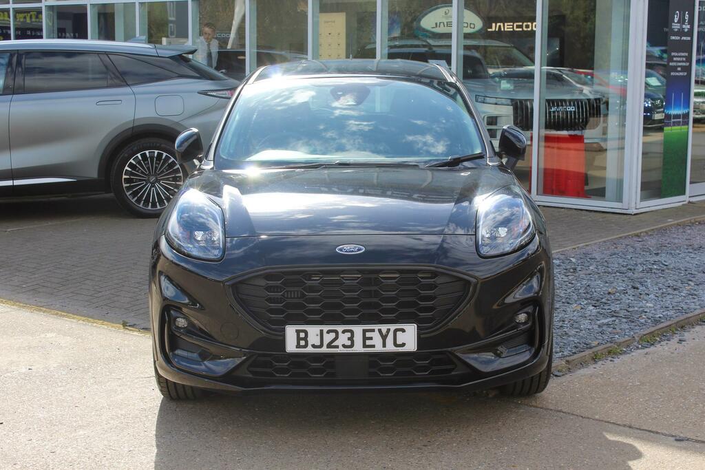 Ford Puma 1.0T Ecoboost Mhev St-line Suv Hybrid M BJ23EYC Black #2