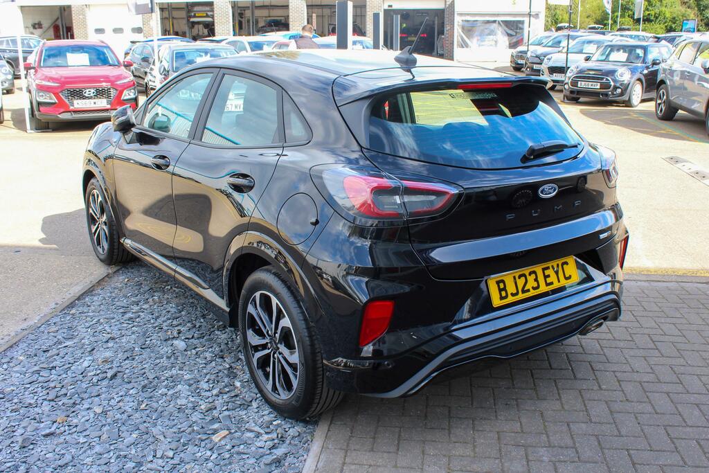Ford Puma 1.0T Ecoboost Mhev St-line Suv Hybrid M BJ23EYC Black #5