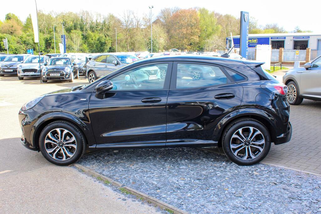 Ford Puma 1.0T Ecoboost Mhev St-line Suv Hybrid M BJ23EYC Black #4
