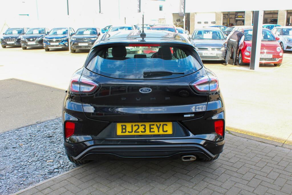 Ford Puma 1.0T Ecoboost Mhev St-line Suv Hybrid M BJ23EYC Black #6