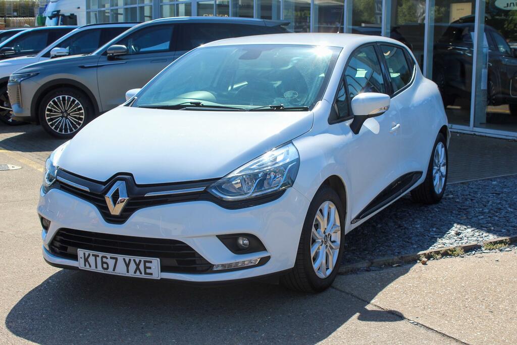 Renault Clio 0.9 Tce Dynamique Nav Hatchback KT67YXE White #3