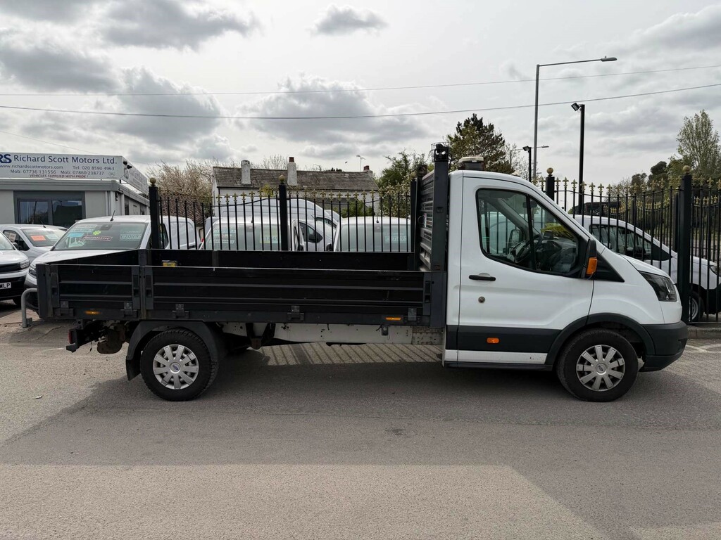 Ford Transit Custom 350 Ecoblue Leader Dropside Rwd L2 E BP19GYN White #5