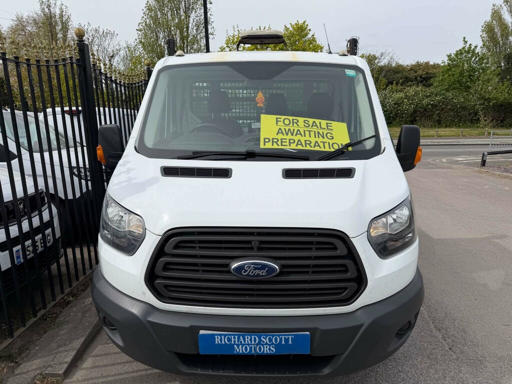 Ford Transit Custom 350 Ecoblue Leader Dropside Rwd L2 E BP19GYN White #3