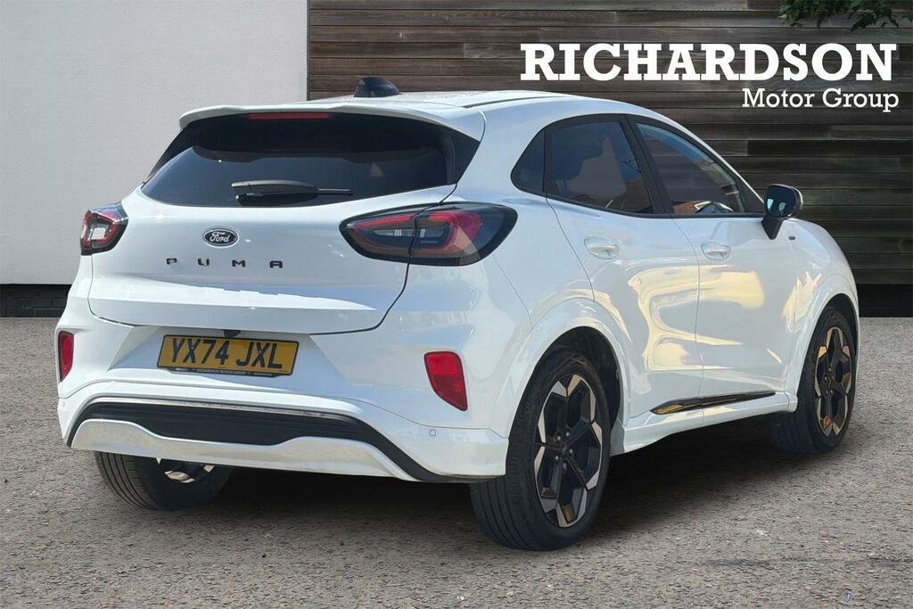 Ford Puma 1.0T Ecoboost Mhev St-line X Euro 6 Ss YX74JXL White #3