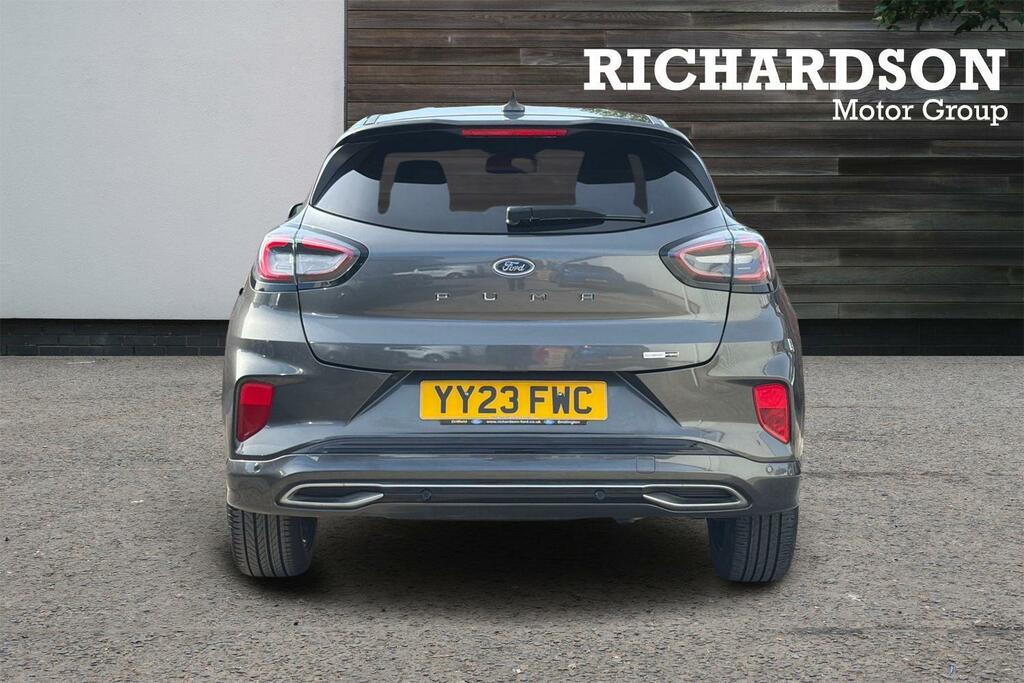 Ford Puma 1.0T Ecoboost Mhev St-line Vignale Dct Euro 6 Ss YY23FWC Grey #4