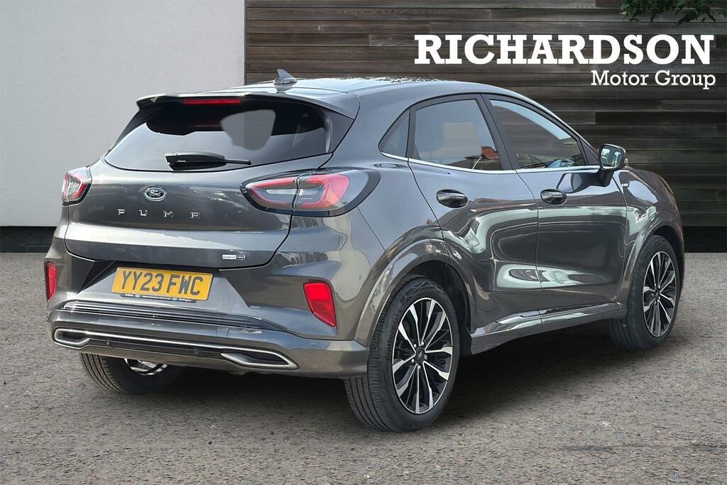 Ford Puma 1.0T Ecoboost Mhev St-line Vignale Dct Euro 6 Ss YY23FWC Grey #3