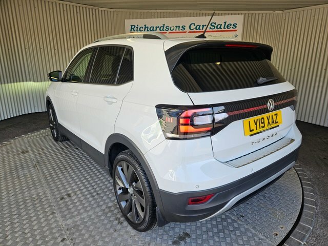 Volkswagen T-Cross 1.0 Tsi First Edition Suv Euro 6 LY19XAZ White #6