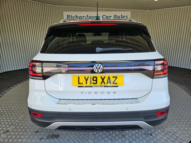Volkswagen T-Cross 1.0 Tsi First Edition Suv Euro 6 LY19XAZ White #4