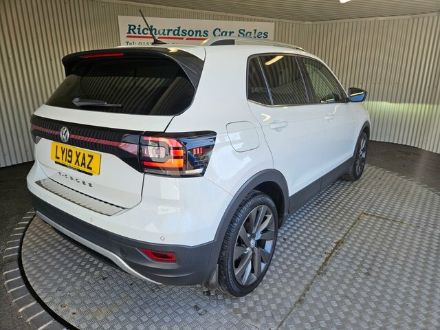 Volkswagen T-Cross 1.0 Tsi First Edition Suv Euro 6 LY19XAZ White #3