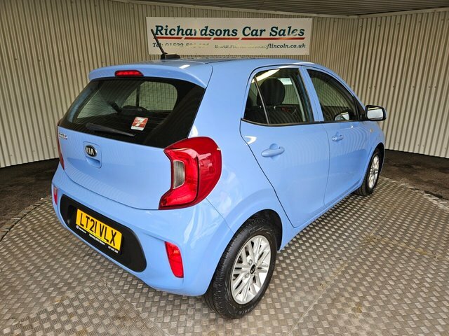 Kia Picanto 1.0 Dpi 2 Hatchback Euro 6 S S LT21VLX Blue #3