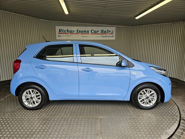 Kia Picanto 1.0 Dpi 2 Hatchback Euro 6 S S LT21VLX Blue #2