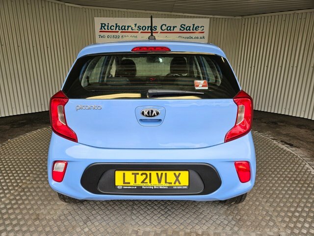 Kia Picanto 1.0 Dpi 2 Hatchback Euro 6 S S LT21VLX Blue #4