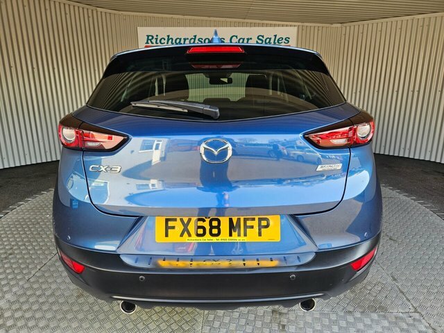 Mazda CX-3 2.0 Skyactiv-g Sport Nav Suv Eu FX68MFP Blue #4