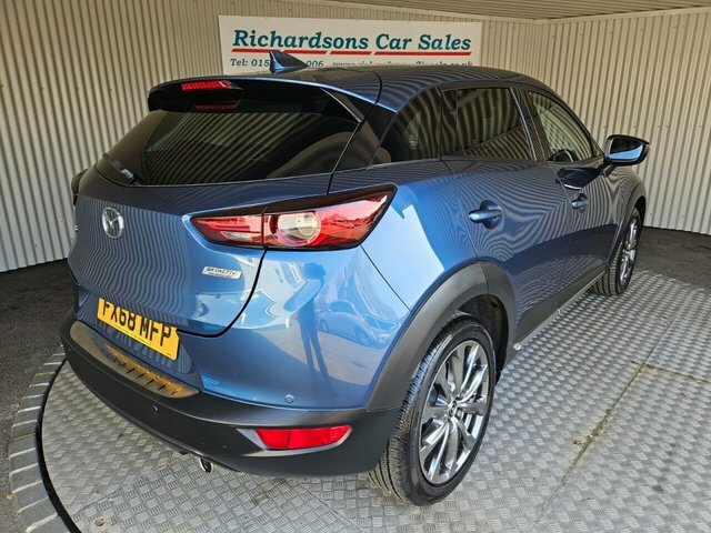 Mazda CX-3 2.0 Skyactiv-g Sport Nav Suv Eu FX68MFP Blue #3
