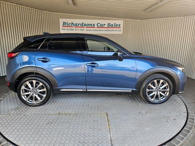 Mazda CX-3 2.0 Skyactiv-g Sport Nav Suv Eu FX68MFP Blue #2