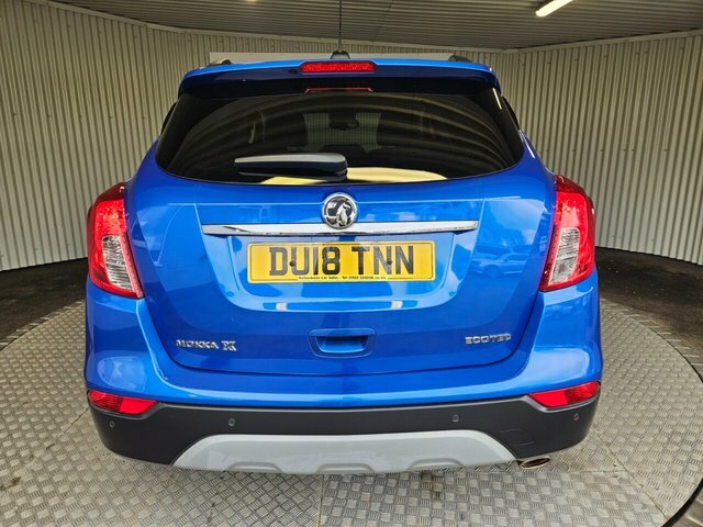 Vauxhall Mokka X 1.4I Turbo Ecotec Elite Suv Euro DU18TNN Blue #4