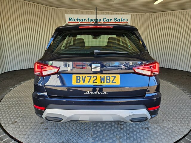 Seat Arona 1.0 Tsi Xperience Lux Suv Dsg Euro 6 S BV72WBZ Blue #4