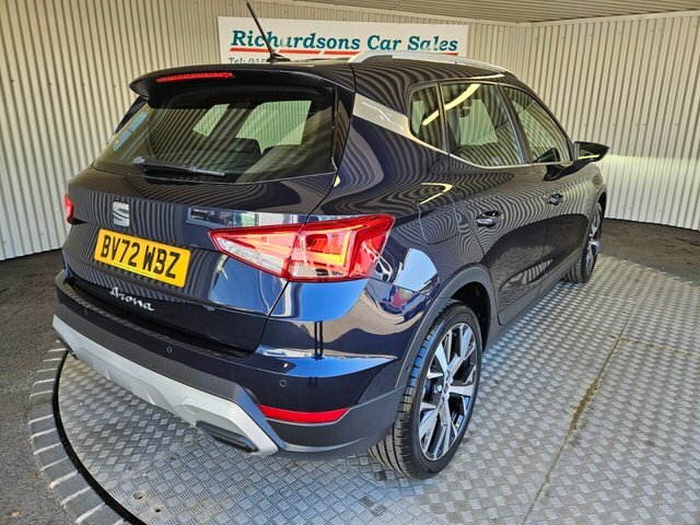 Seat Arona 1.0 Tsi Xperience Lux Suv Dsg Euro 6 S BV72WBZ Blue #3