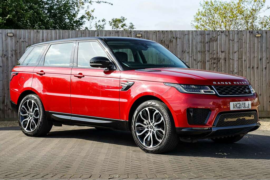 Land Rover Range Rover Sport Land Rover Range Rover Sport 3.0 D300 Mhev Hse Suv Red