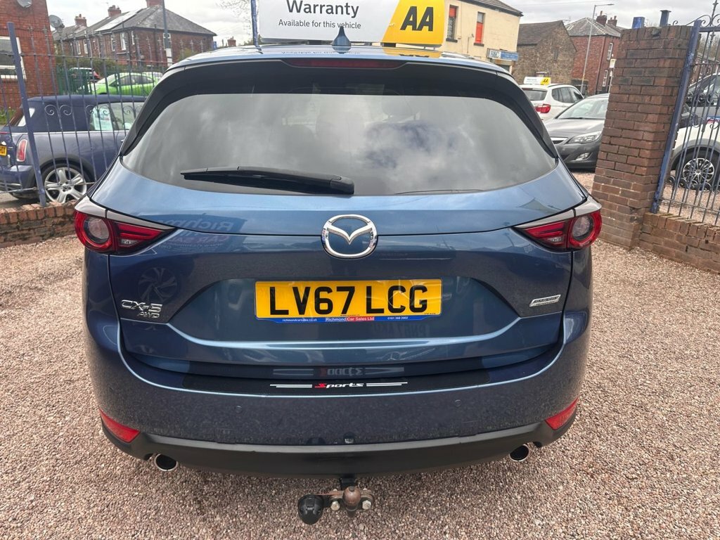 Mazda CX-5 2.2L Se-l Nav LV67LCG Blue #6