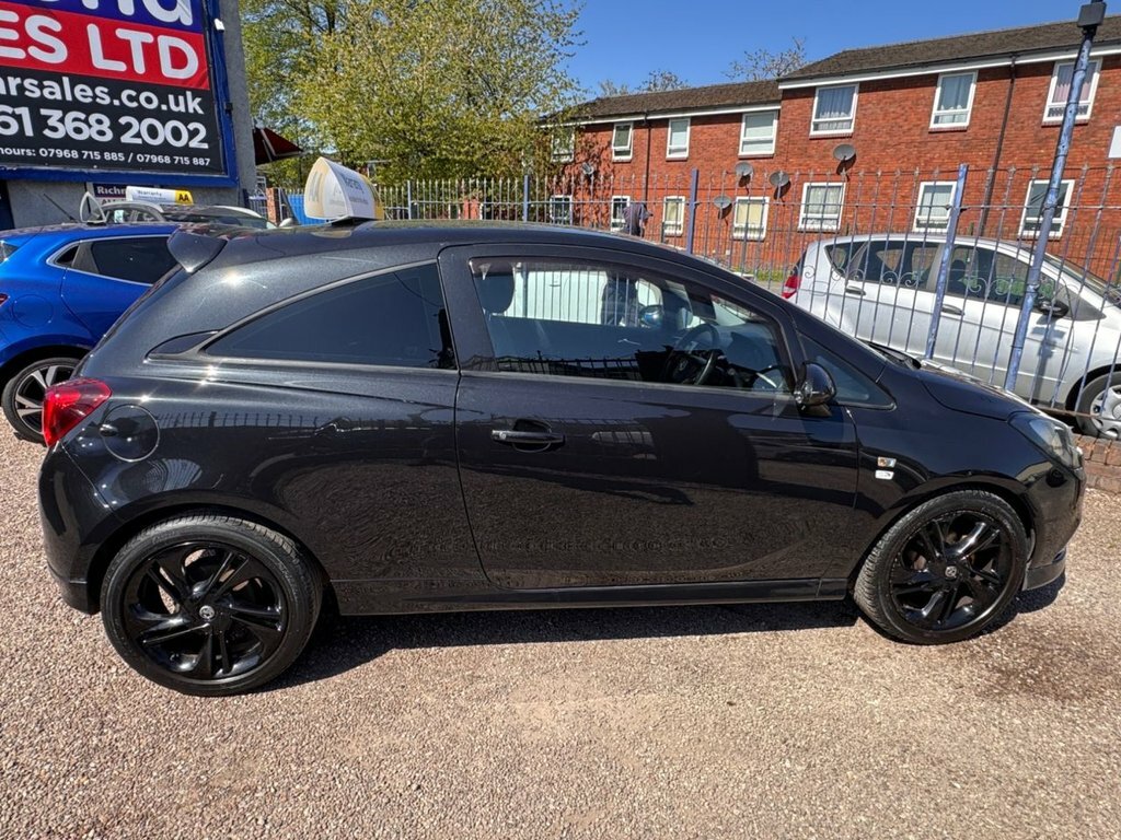 Vauxhall Corsa 1.2L Limited Edition VN65NZV Black #4