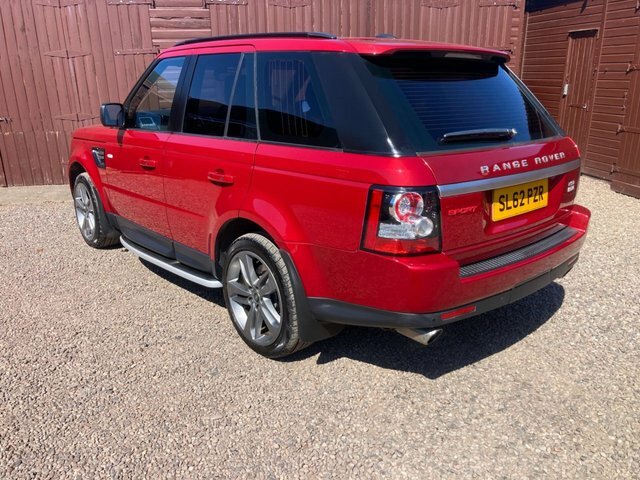 Land Rover Range Rover Sport Suv SL62PZR Red #4