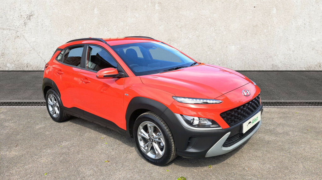 Hyundai Kona 1.0 T-gdi Mhev Se Connect Suv Hybrid Ma Red