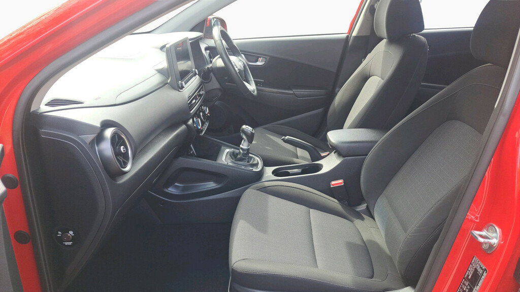Hyundai Kona 1.0 T-gdi Mhev Se Connect Suv Hybrid Ma GJ72XRV Red #2