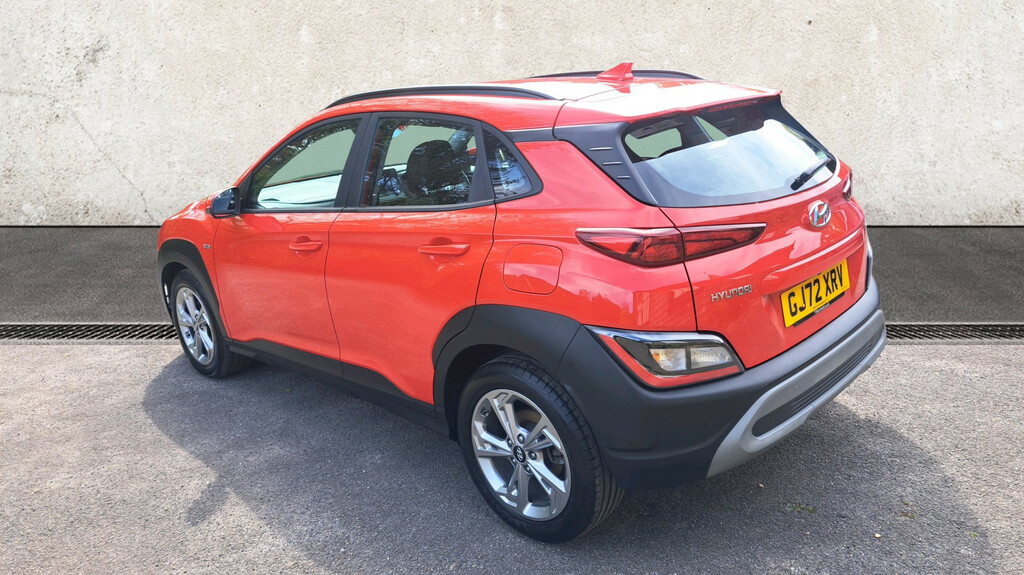 Hyundai Kona 1.0 T-gdi Mhev Se Connect Suv Hybrid Ma GJ72XRV Red #3