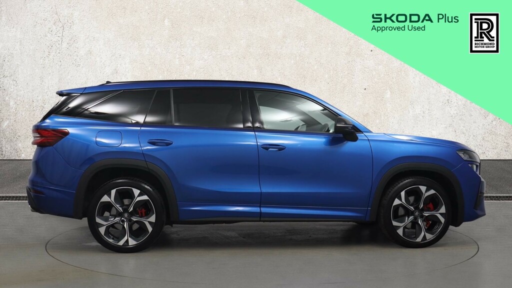 Skoda Kodiaq 2.0 Tsi Vrs Suv Dsg 4Wd Euro 6 Ss 7 BM25JCX Blue #4