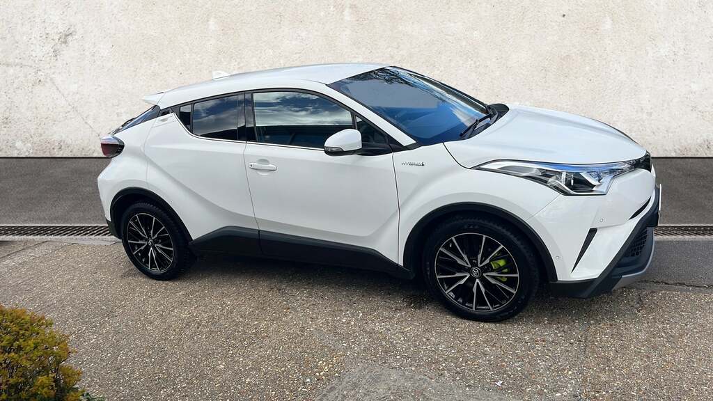 Toyota C-Hr 1.8 Vvt-h Excel Suv Hybrid Cvt Euro 6 HJ69ZWM White #4