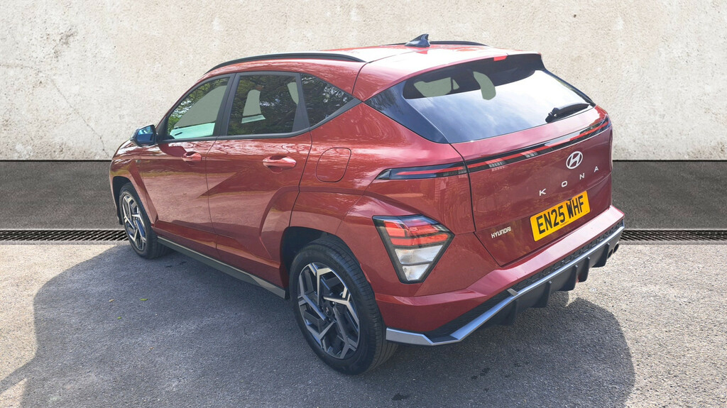 Hyundai Kona 1.6 T-gdi N Line Suv Euro 6 Ss EN25WHF Red #3