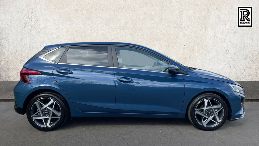 Hyundai I20 I20 Tech Line 1.0T Dct My26 HT75FOK Blue #4