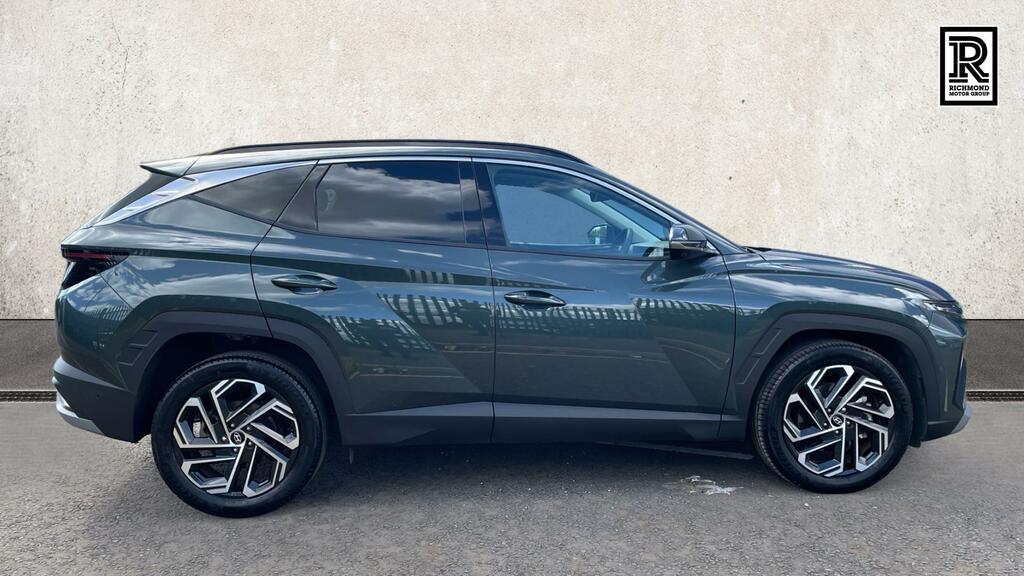 Hyundai Tucson 1.6 T-gdi Ultimate Suv Hybrid 4Wd HT74YNX Green #4