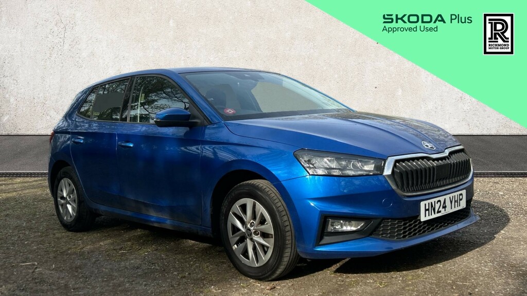 Skoda Fabia 1.0 Tsi Se Comfort Hatchback Eur Blue