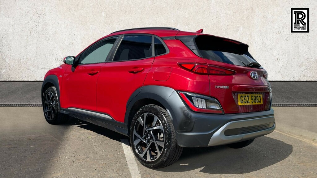 Hyundai Kona 1.0 T-gdi Mhev Premium Suv Hybrid Manua Red #3