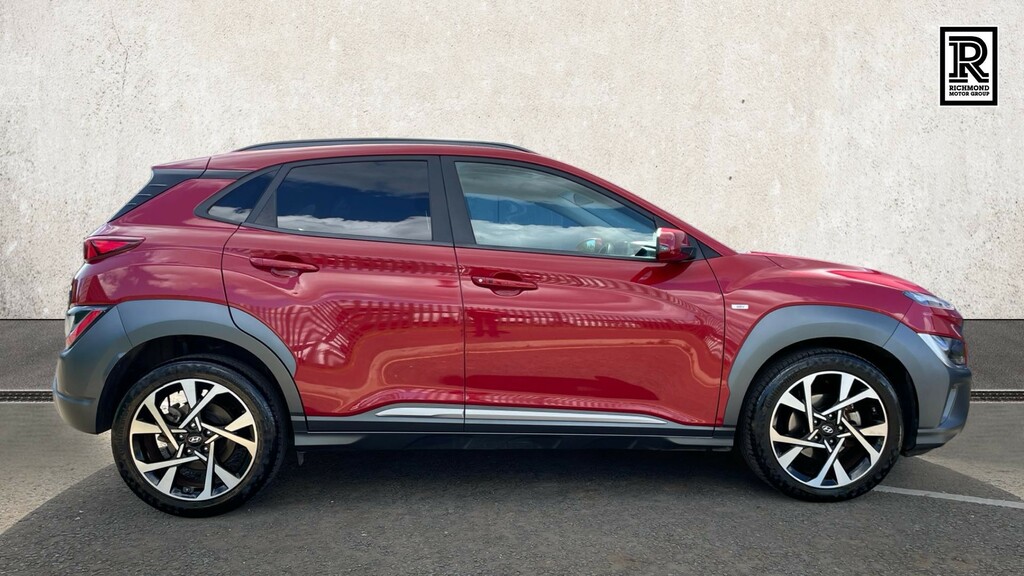 Hyundai Kona 1.0 T-gdi Mhev Premium Suv Hybrid Manua Red #4