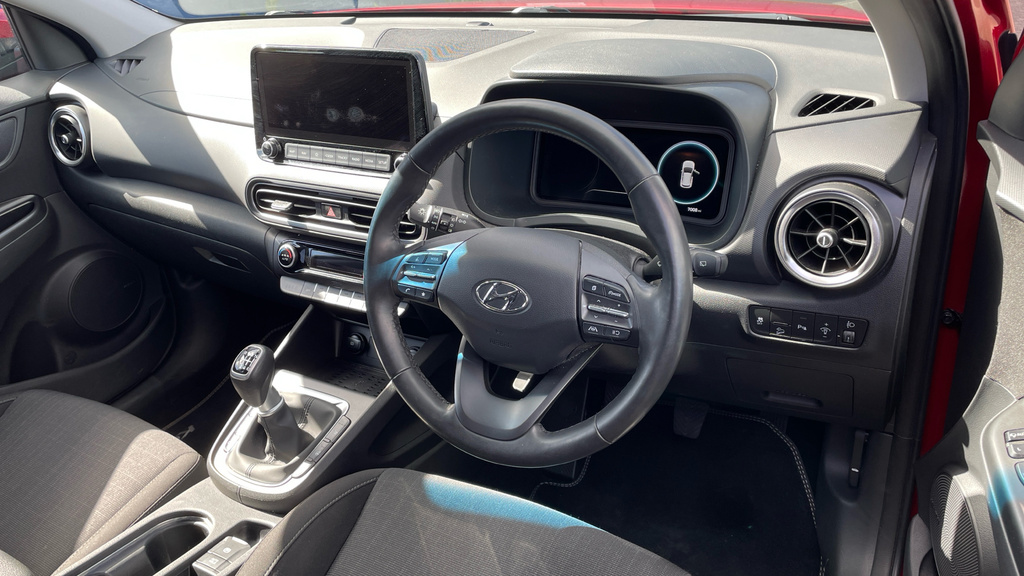 Hyundai Kona 1.0 T-gdi Mhev Premium Suv Hybrid Manua Red #6