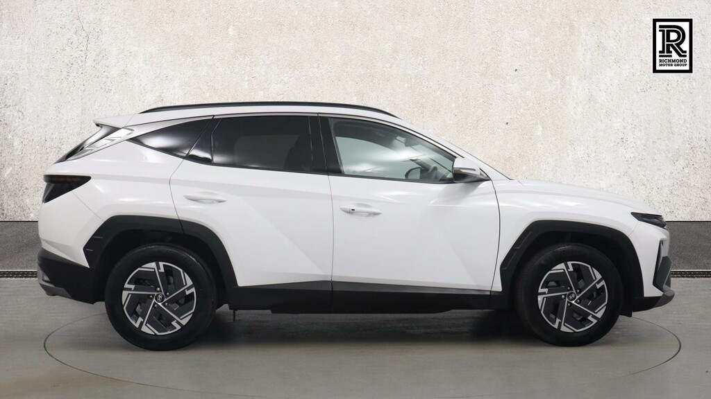Hyundai Tucson 1.6 T-gdi Mhev Advance Suv Hybrid Dct E HN74ZZO White #4