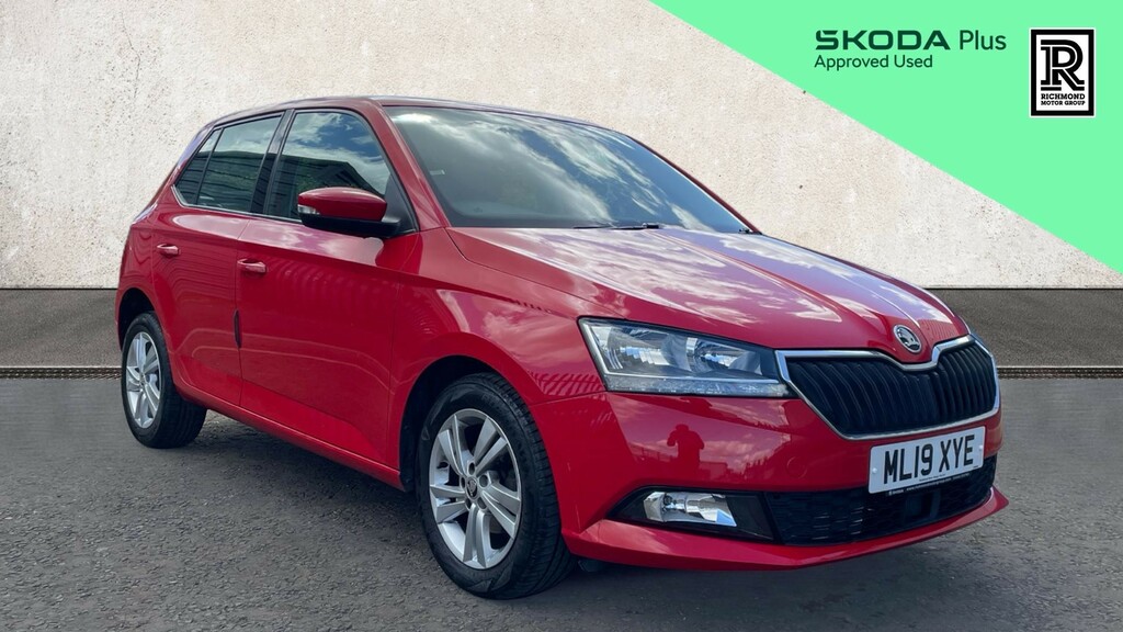 Skoda Fabia 1.0 Se Hatchback Euro 6 Ss 7 Red
