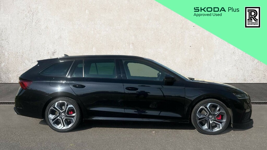 Skoda Octavia 2.0 Tsi Vrs Estate Dsg Euro 6 Ss 24 Black #4