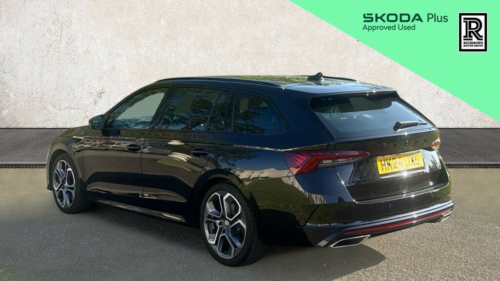 Skoda Octavia 2.0 Tsi Vrs Estate Dsg Euro 6 Ss 24 Black #3
