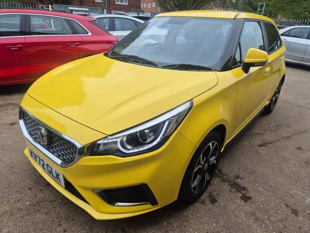 MG MG3 1.5 Vti-tech Exclusive Navigation Yellow