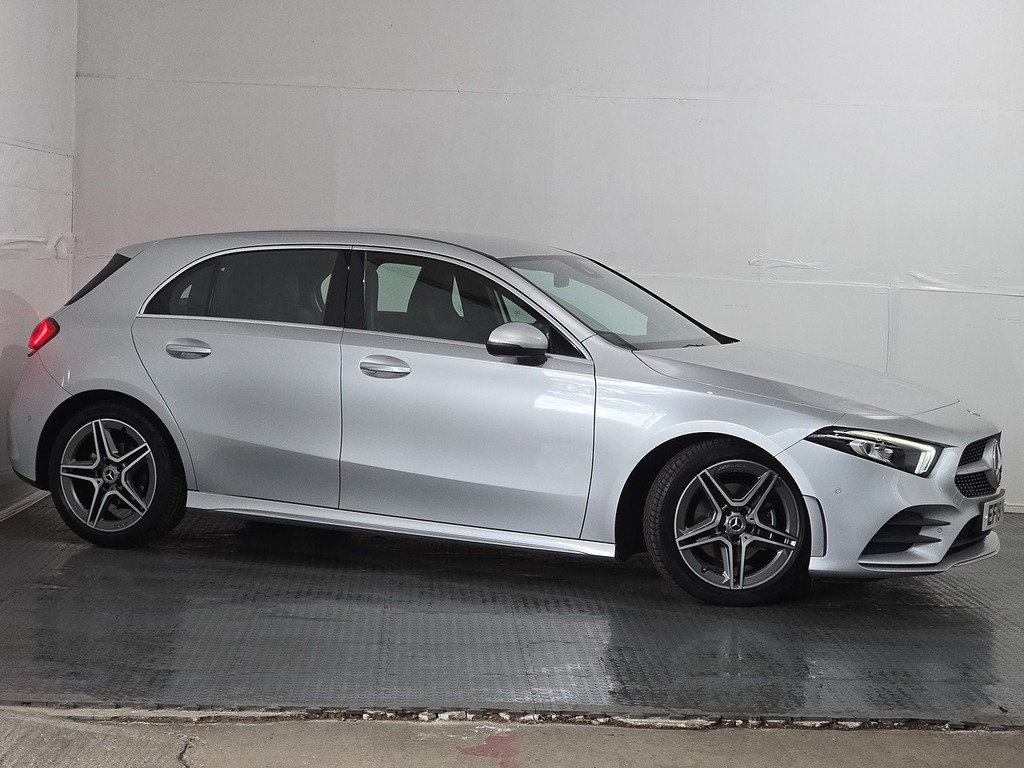 Mercedes-Benz A Class A180d Amg Line EF19FXY Silver #3