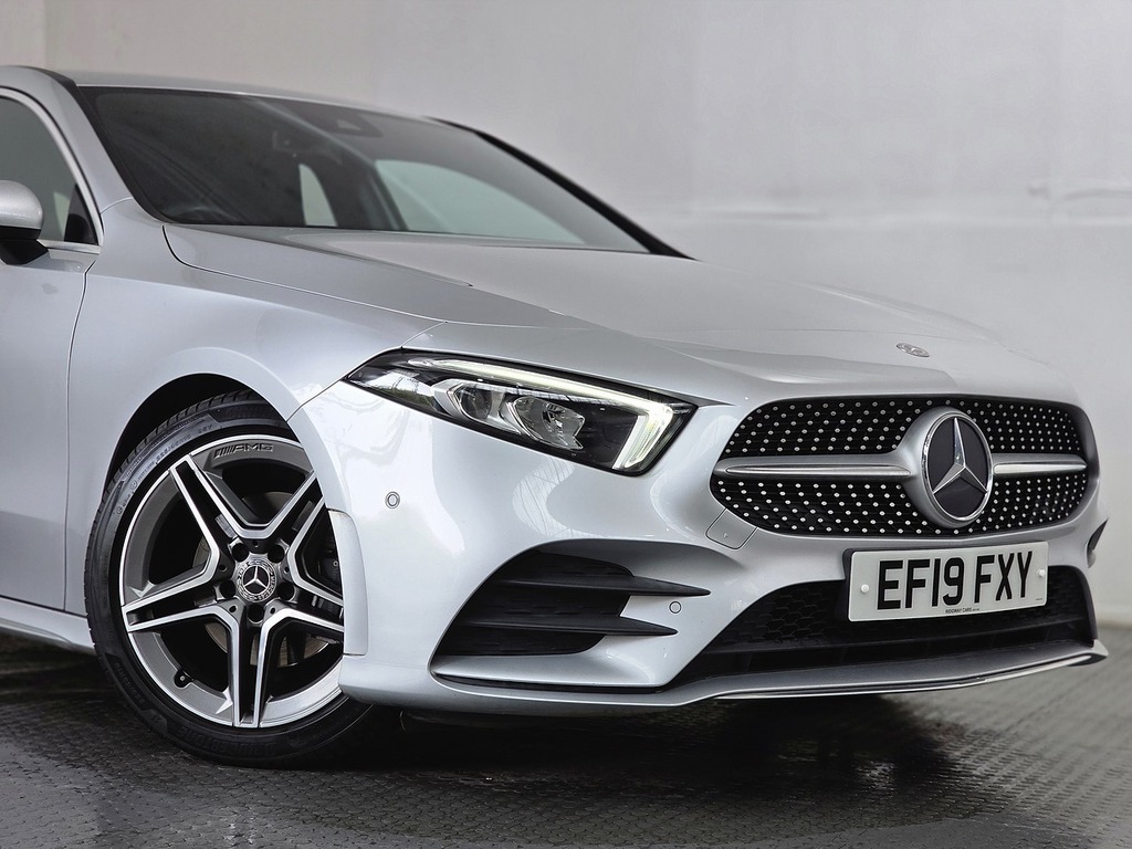 Mercedes-Benz A Class A180d Amg Line EF19FXY Silver #5