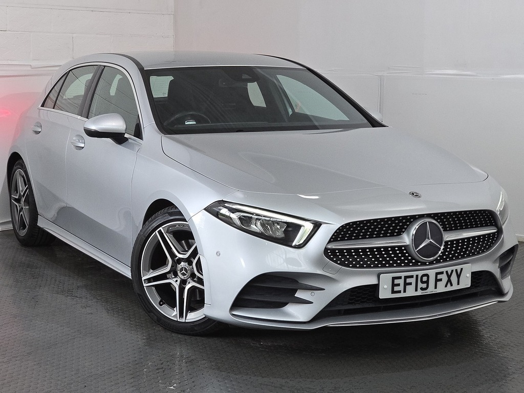 Mercedes-Benz A Class A180d Amg Line EF19FXY Silver #4