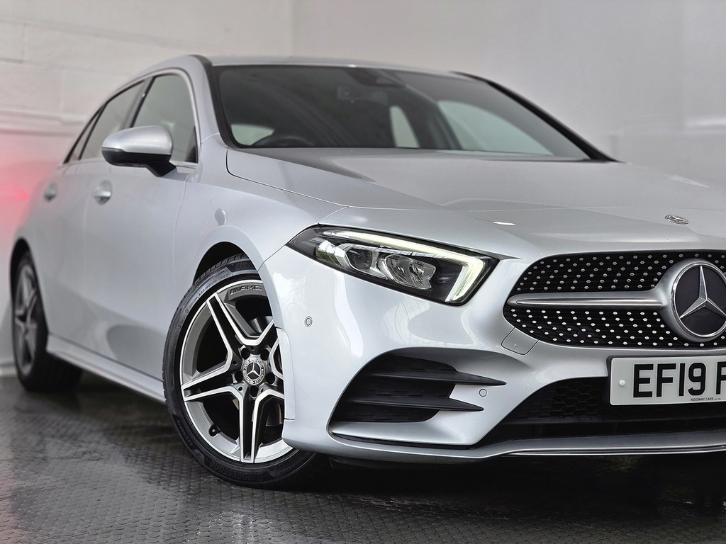 Mercedes-Benz A Class A180d Amg Line EF19FXY Silver #6