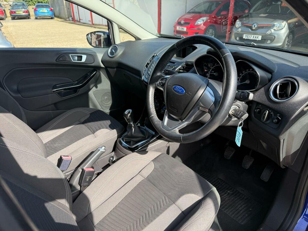 Ford Fiesta Hatchback 1.25 Zetec Euro 5 201464 EX64WSK Blue #3