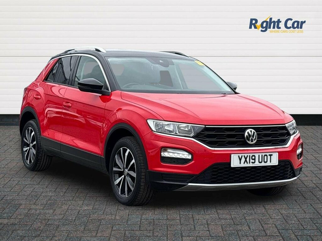 Volkswagen T-Roc 1.0 Tsi Se - 2019 19 Red